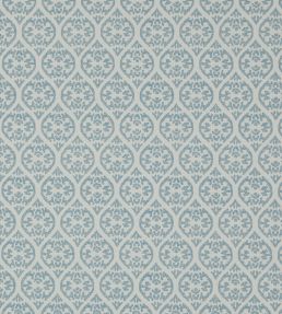 Elphin Wallpaper by Jane Churchill Soft Blue