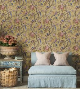 Eltham Wallpaper by GP & J Baker Indigo