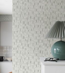 Elvis Wallpaper by Borastapeter Grey/Green