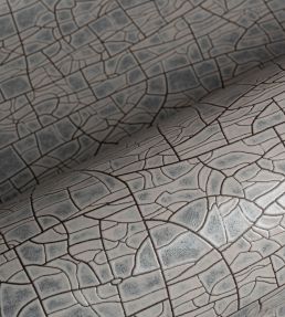 Emaille Wallpaper by Arte Deep Taupe