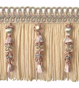 Embellished Bullion Fringe 130mm Trimming by Houles Blue Glacier
