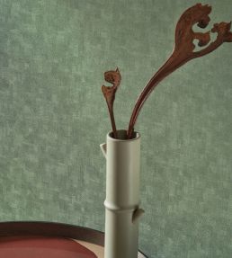 Empreinte Wallpaper by Casadeco Noir Fusain