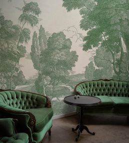 Engraving Mural by Coordonne Green