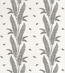 Ensbury Fern Wallpaper by Anna French Black