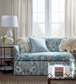 Ensbury Fern Wallpaper by Anna French Black