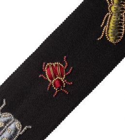 Ensemble Beaded Border Trimming by Samuel & Sons Obsidian