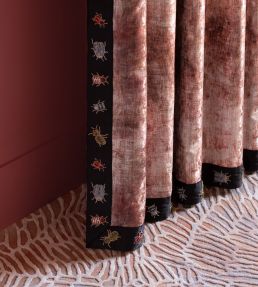Ensemble Beaded Border Trimming by Samuel & Sons Obsidian