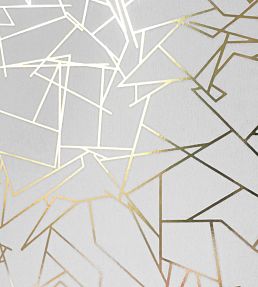 Angles Wallpaper by Erica Wakerly Gold/White