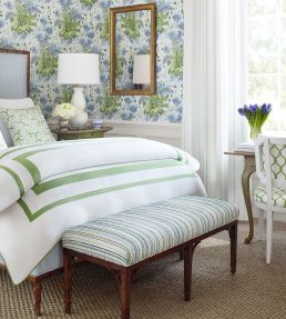 Ernie Stripe Fabric by Thibaut Sweet Pea