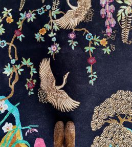 Wendy Morrison Eternity Dark Runner rug Multi WM_5060410394057 Multi