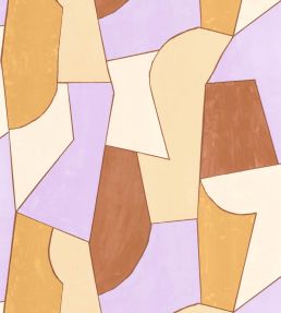Etoffe Wallpaper by Caselio Parme