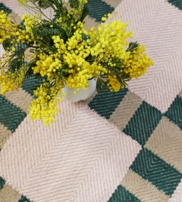 Layered Evelina Kroon Jute rug Korean Chives EKJG140200 Korean Chives