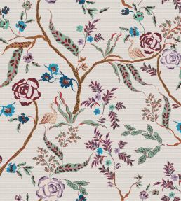 Eversley Fabric by Parker & Jules Verdigris