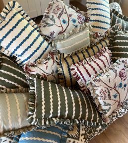 Eversley Fabric by Parker & Jules Verdigris