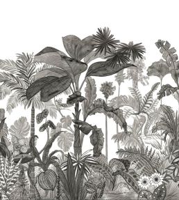 Exotica Mural by Caselio Noir et Blanc