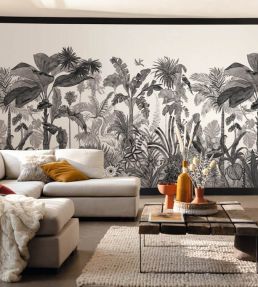 Exotica Mural by Caselio Noir et Blanc