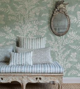 Fan Flower Wallpaper by Lewis & Wood Shell