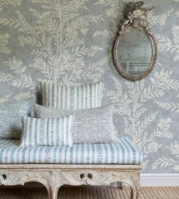 Fan Flower Wallpaper by Lewis & Wood Shell