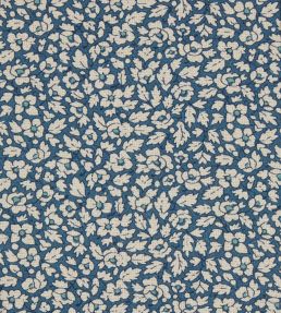 Feather Petals Fabric by Liberty Lapis