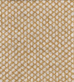 Wicker Linen Fabric by Fermoie Yellow