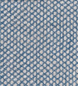 Wicker Linen Fabric by Fermoie Sea Blue