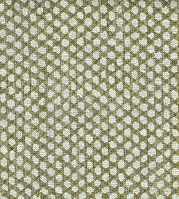 Wicker Linen Fabric by Fermoie Olive