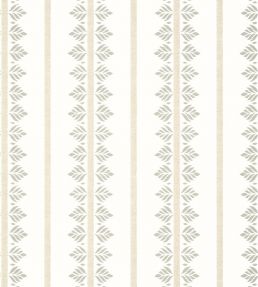 Fern Stripe Wallpaper by Anna French Beige