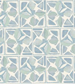 Fiori Wallpaper by Christopher Farr Cloth Sky