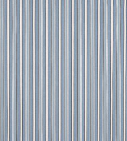 Firle Stripe Fabric by Jane Churchill Blue