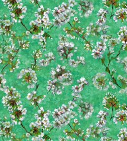 Fleur D'Assam Fabric by Designers Guild Emerald