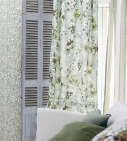 Fleur D'Assam Fabric by Designers Guild Emerald