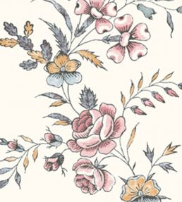 Fleurie Wallpaper by Lewis & Wood Honeysuckle
