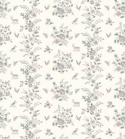 Fleurie Fabric by Lewis & Wood Forget Me Not
