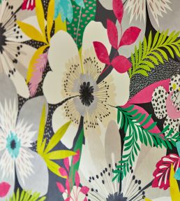 Floral Riot Wallpaper by Ohpopsi Chalk & Carbon