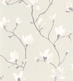 Florescence Suzhou Wallpaper in Blanc Coton by Casadeco Jane Clayton - Main Image