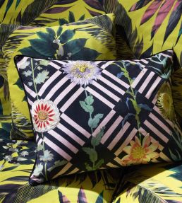 Flower's Game Cushion 60 x 45cm by Christian Lacroix Bourgeon