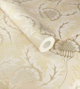 Flowers of Africa Wallpaper by Eijffinger White/Cream