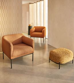 Foam FR Fabric by Kirkby Design Tobacco