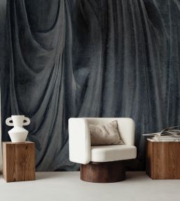 Fold Metallic Mural by Coordonne Lapislazuli