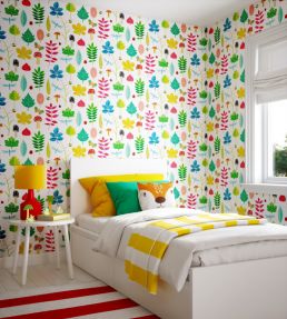 Forest Floor Wallpaper by Ohpopsi Juicy Fruit