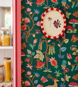 Forest of Dean Wallpaper by Sanderson Midnight /Multi