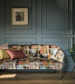 Foulard Silk Fabric by Osborne & Little Eau De Nil