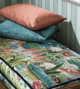 Foulard Silk Fabric by Osborne & Little Eau De Nil