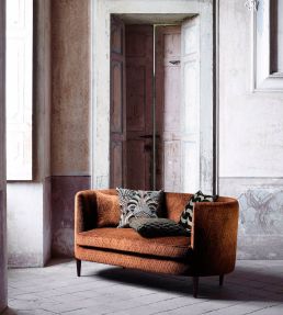 Gala Fabric by Zoffany Armadillo