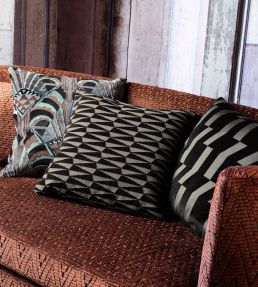 Gala Fabric by Zoffany Armadillo