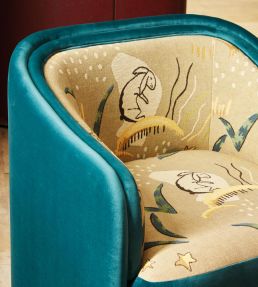 Galejade Fabric by Nobilis Sand