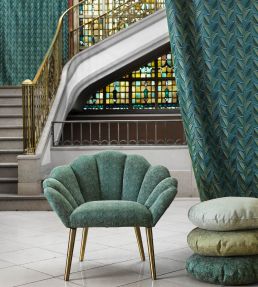 Galle Fabric by Casal Bleu Nuit