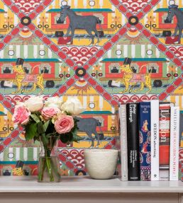 Gare Du Nord Wallpaper by MINDTHEGAP Aquamarine