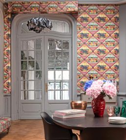Gare Du Nord Wallpaper by MINDTHEGAP Aquamarine