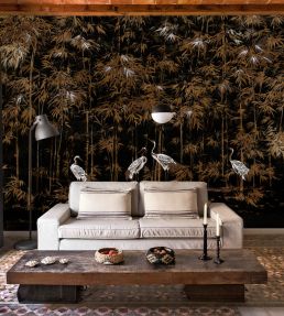 Garzas Mural by Coordonne Coal